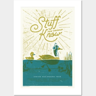 Stuff You Should Know Spring Has Sprung Tour Posters and Art